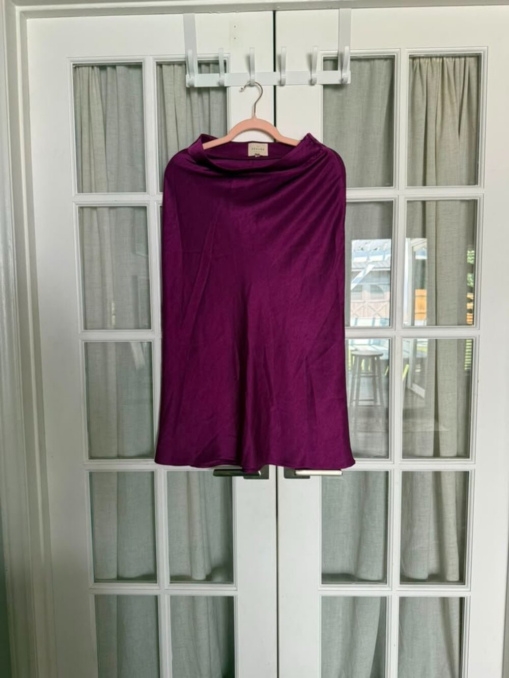Sezane Sandy Skirt Purple - Like New! - Picture 3 of 3